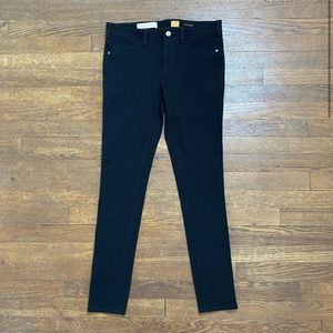 Pilcro and The Letterpress Jeans Jeggings Size 29 Black Mid Rise Denim Legging